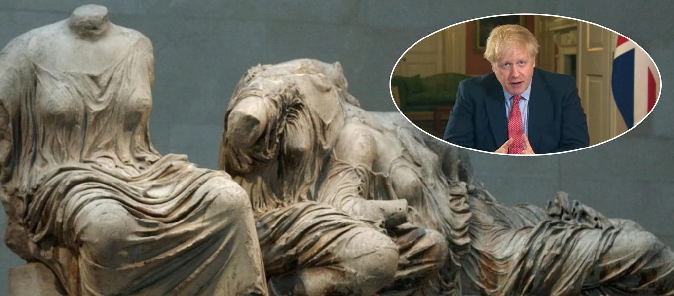 Μ.Τζόνσον: «Τα Γλυπτά του Παρθενώνα δεν θα επιστρέψουν στην Ελλάδα - Τα απέκτησε νόμιμα ο Έλγιν»